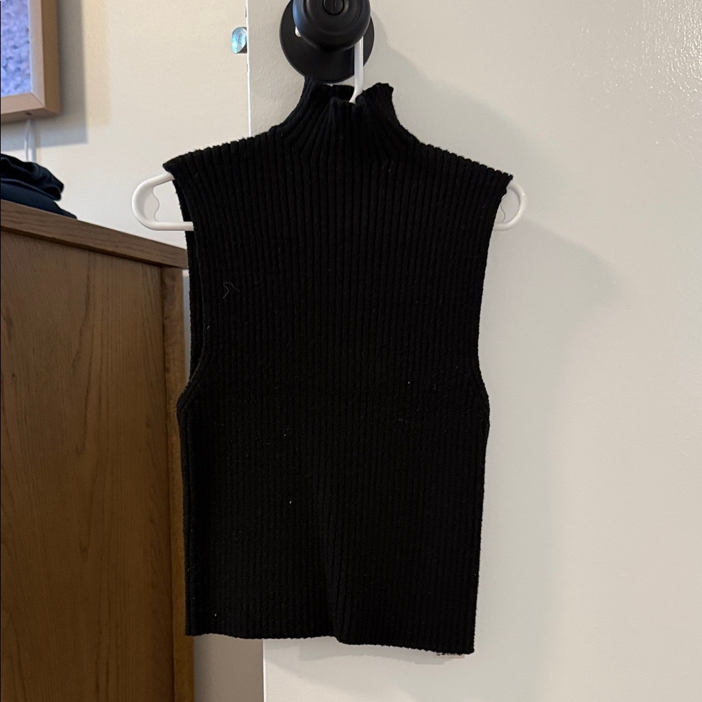 Zara Black Turtleneck Sweater